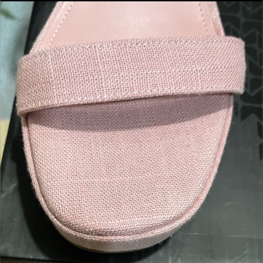 Like New Calvin Klein Suede Dark Pink High Heels Style KCLALAH2. - Picture 10 of 17
